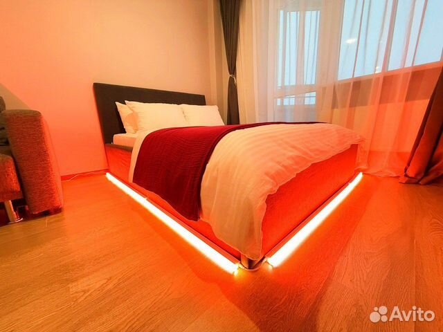 

1-к. квартира, 42 м², 2 кровати