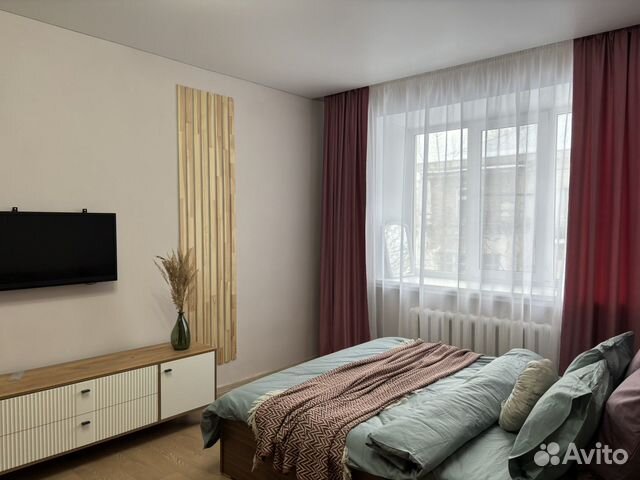 

1-к. квартира, 34 м², 2 кровати