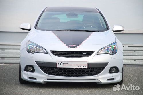 Накладка переднего бампера Opel Astra J GTC /Ю18 Накладка переднего бампера Opel Astra J GTC /Ю18