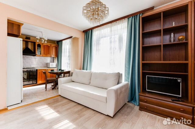 

Квартира-студия, 38 м², 2 кровати