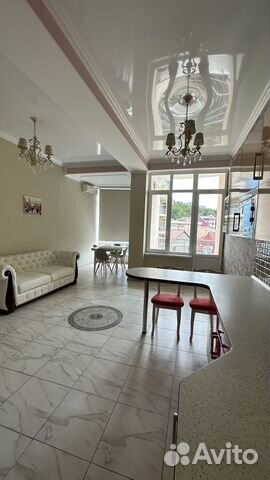 

1-к. квартира, 70 м², 3 кровати