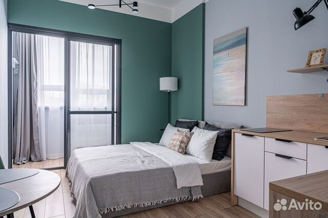 

Квартира-студия, 23 м², 1 кровать