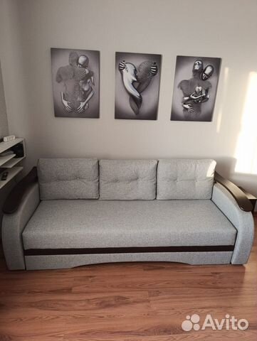

1-к. квартира, 39 м², 2 кровати