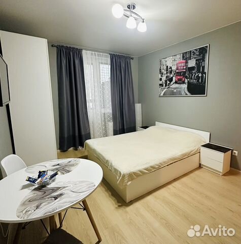 

Квартира-студия, 25 м², 1 кровать