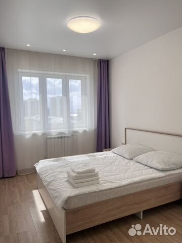 

1-к. квартира, 53 м², 2 кровати