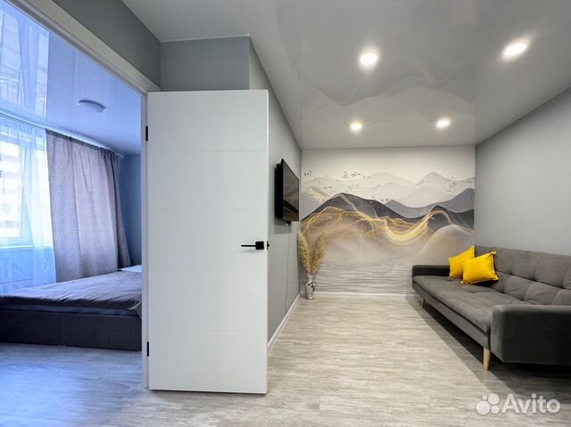 

1-к. квартира, 42 м², 2 кровати