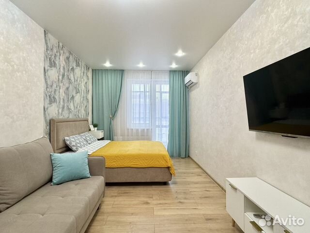 

1-к. квартира, 42 м², 3 кровати