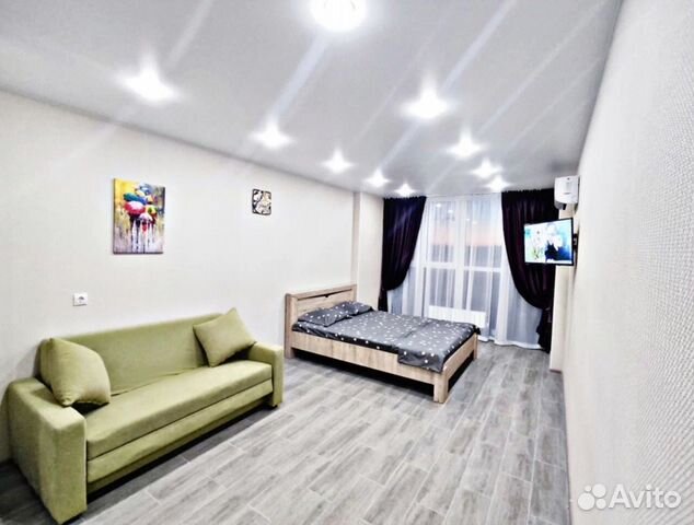 

1-к. квартира, 38 м², 2 кровати