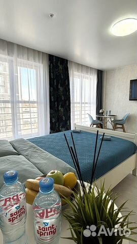 

Квартира-студия, 32 м², 1 кровать