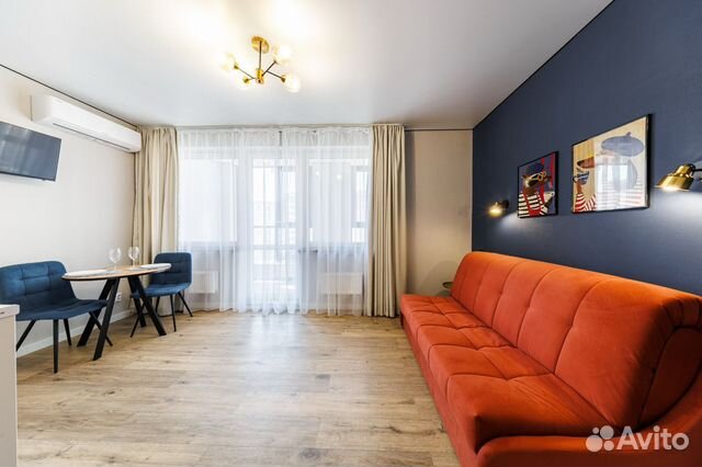 

Квартира-студия, 25 м², 2 кровати