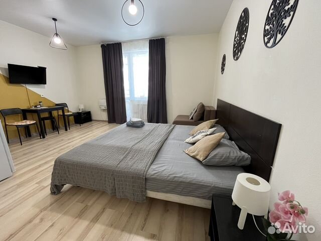 

Квартира-студия, 30 м², 2 кровати