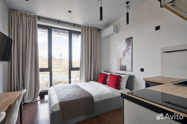 

Квартира-студия, 18 м², 1 кровать