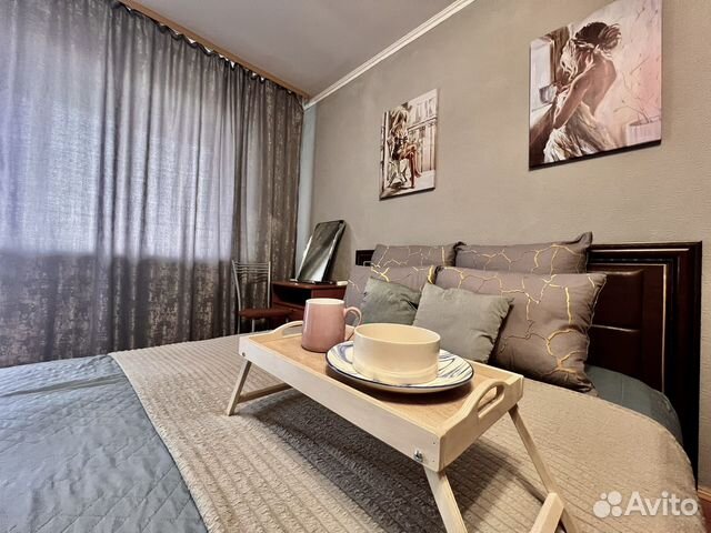 

1-к. квартира, 55 м², 3 кровати