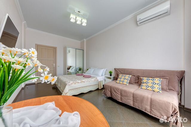 

1-к. квартира, 43 м², 3 кровати