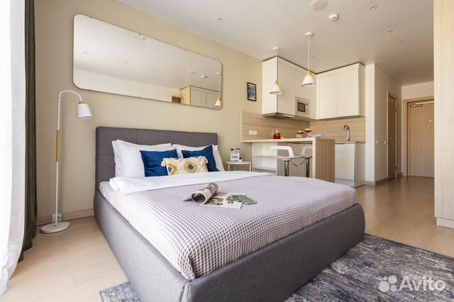 

Квартира-студия, 24 м², 1 кровать