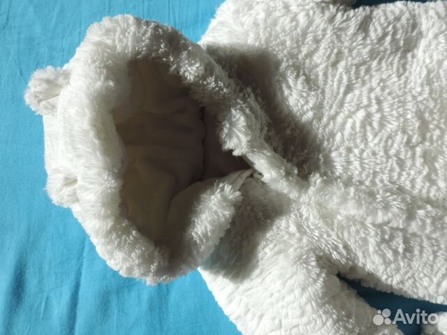 Теплый Комбинезон с варежками mothercare 6-9 мес