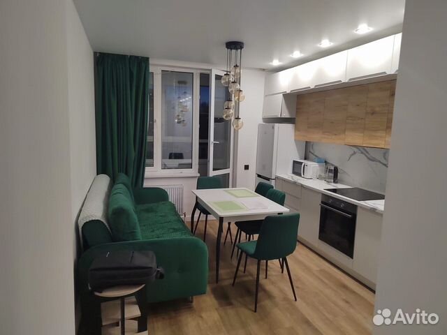 

1-к. квартира, 54 м², 2 кровати