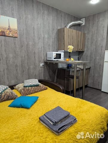 

Квартира-студия, 28 м², 2 кровати