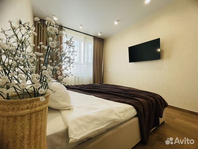 

1-к. квартира, 46 м², 2 кровати