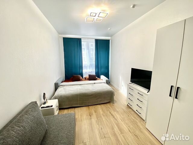 

1-к. квартира, 40 м², 3 кровати