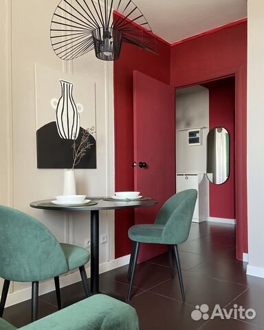 

1-к. квартира, 40 м², 3 кровати