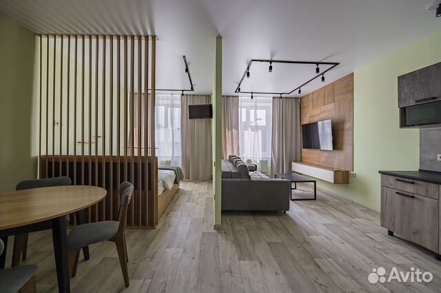 

Квартира-студия, 38 м², 2 кровати
