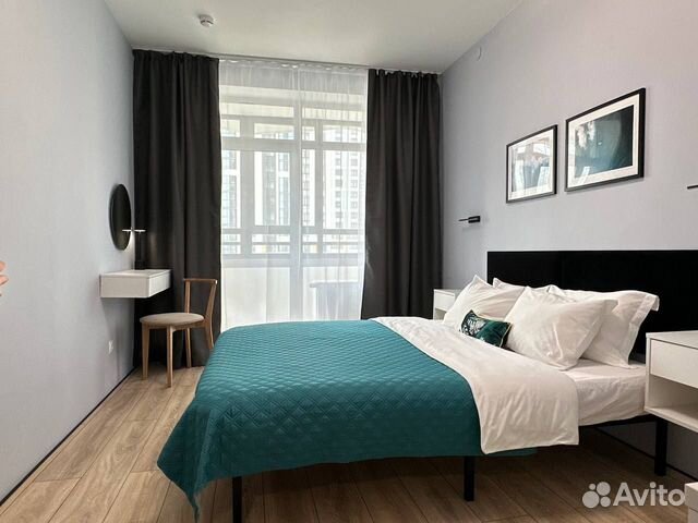 

1-к. квартира, 50 м², 2 кровати