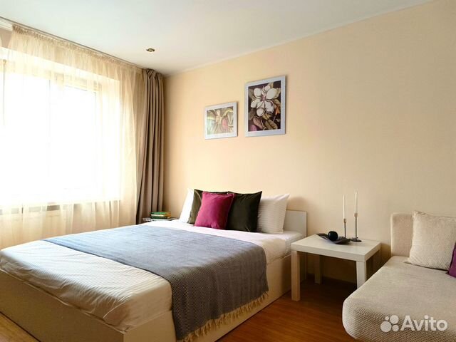

1-к. квартира, 38 м², 2 кровати
