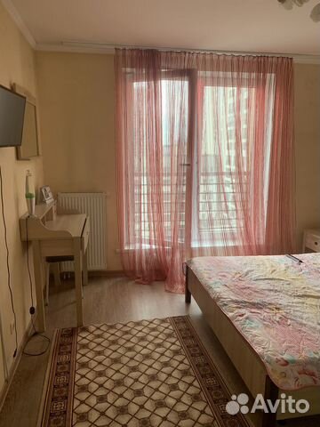 

1-к. квартира, 38 м², 3 кровати