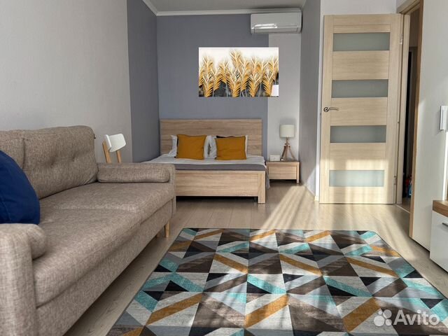 

1-к. квартира, 40 м², 2 кровати