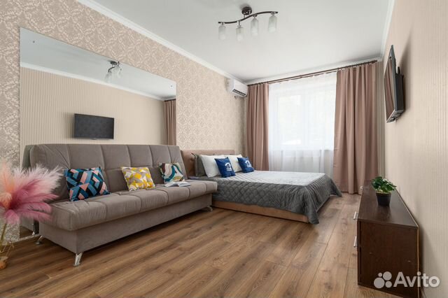 

1-к. квартира, 40 м², 2 кровати