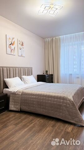

1-к. квартира, 45 м², 2 кровати
