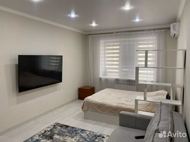 

1-к. квартира, 45 м², 2 кровати
