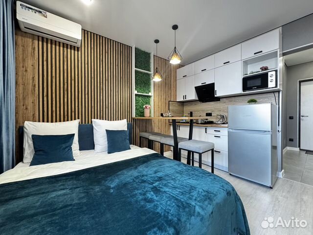 

Квартира-студия, 37 м², 2 кровати
