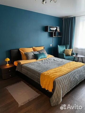 

1-к. квартира, 34 м², 1 кровать