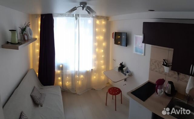 

Квартира-студия, 12 м², 1 кровать