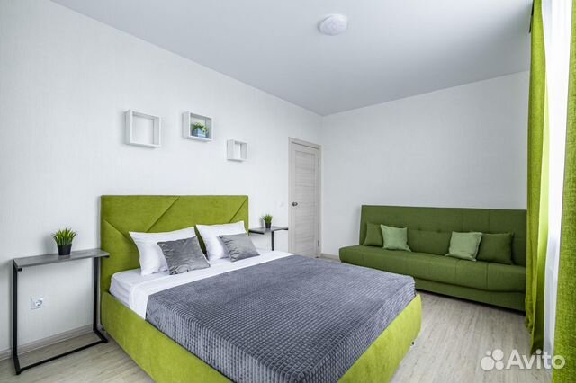 

1-к. квартира, 45 м², 3 кровати