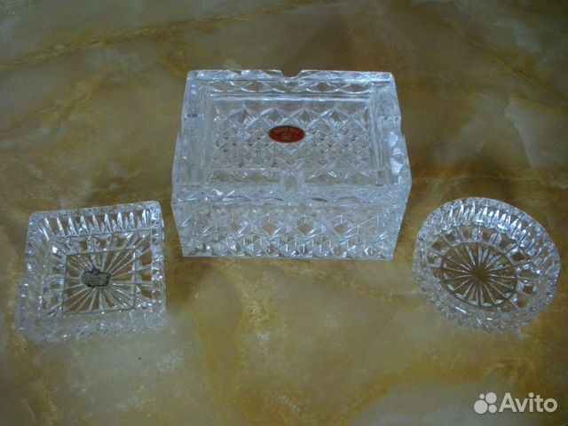 Пепельницы (хрусталь)