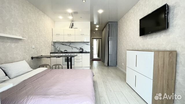

Квартира-студия, 29 м², 1 кровать