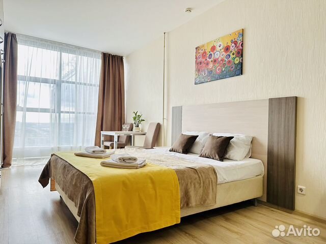 

Квартира-студия, 28 м², 1 кровать