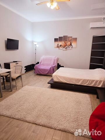 

Квартира-студия, 30 м², 2 кровати