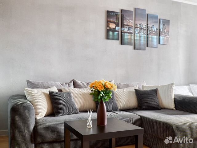 

1-к. квартира, 38 м², 2 кровати