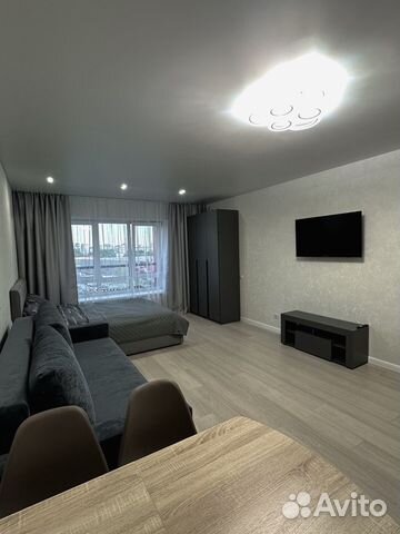 

Квартира-студия, 29,6 м², 2 кровати