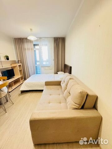

Квартира-студия, 40 м², 2 кровати