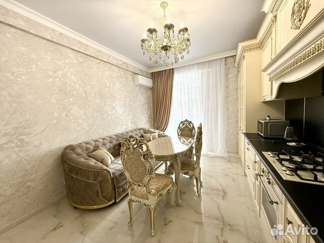 

1-к. квартира, 43 м², 2 кровати
