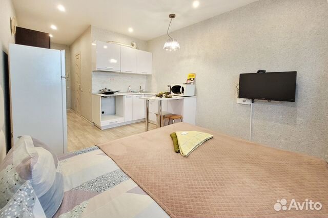 

Квартира-студия, 24 м², 1 кровать