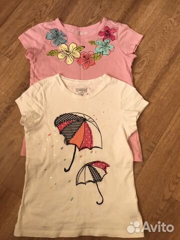 Футболки для девочки, 6 лет Футболки для девочки, 6 лет