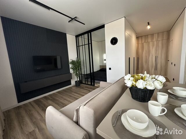 

Квартира-студия, 38 м², 2 кровати