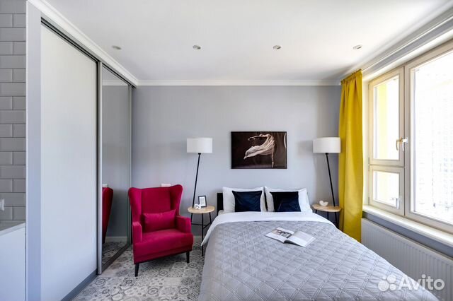

Квартира-студия, 30 м², 1 кровать