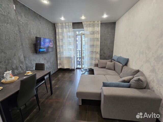 

1-к. квартира, 42 м², 2 кровати